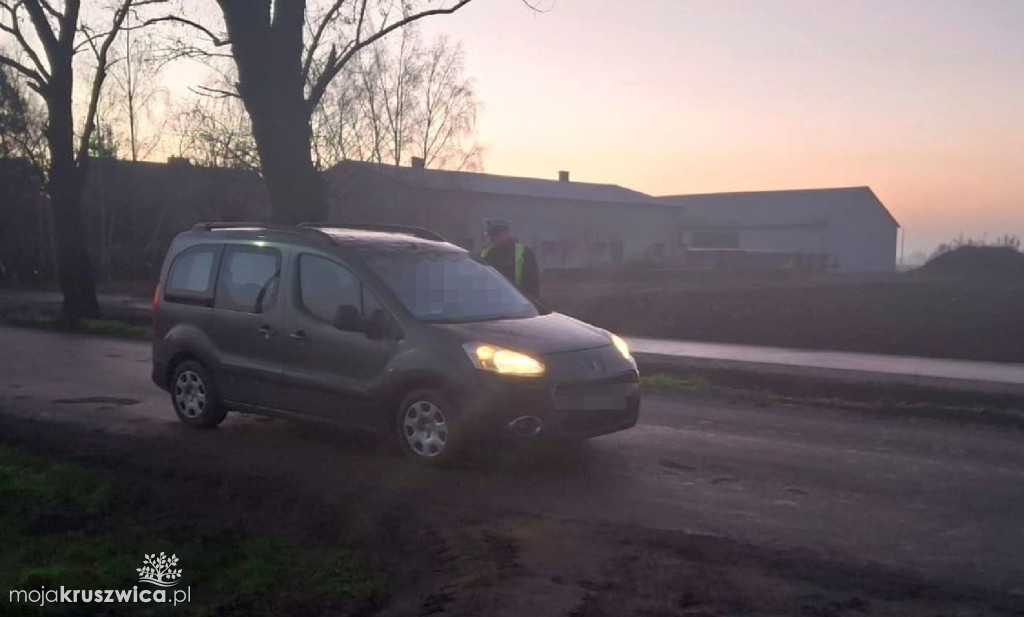 52-latek zatrzymany w Kruszwicy. Jechał pod wpływem