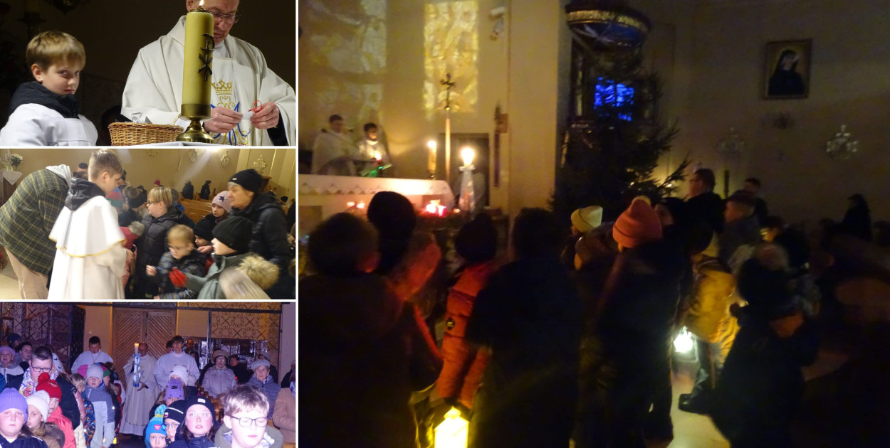  Roraty w parafii św. Teresy od Dzieciątka Jezus w Kruszwicy dobiegają końca [FOTO]