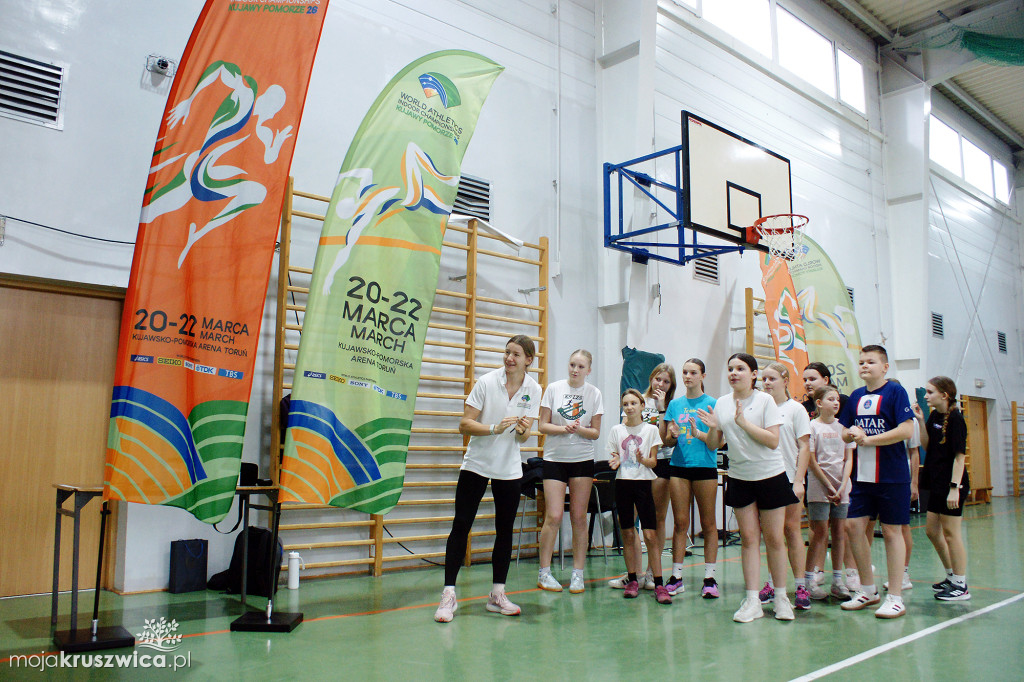 Lekcja wychowania fizycznego „Poznaj Mistrza!” w Kruszwicy