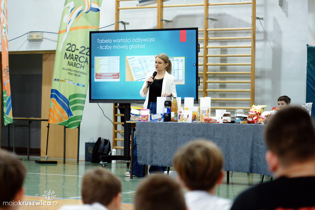 Lekcja wychowania fizycznego „Poznaj Mistrza!” w Kruszwicy