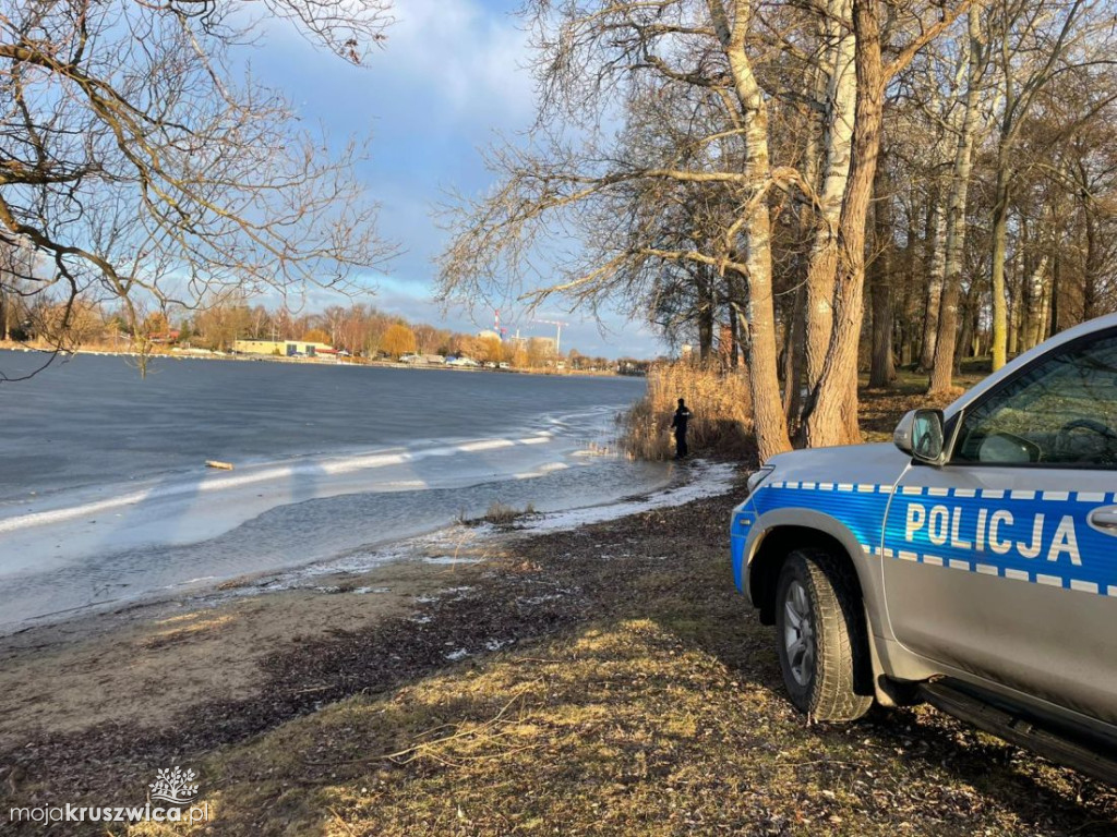 Policja, straż i WOPR: Nie wchodź na zamarzające akweny!