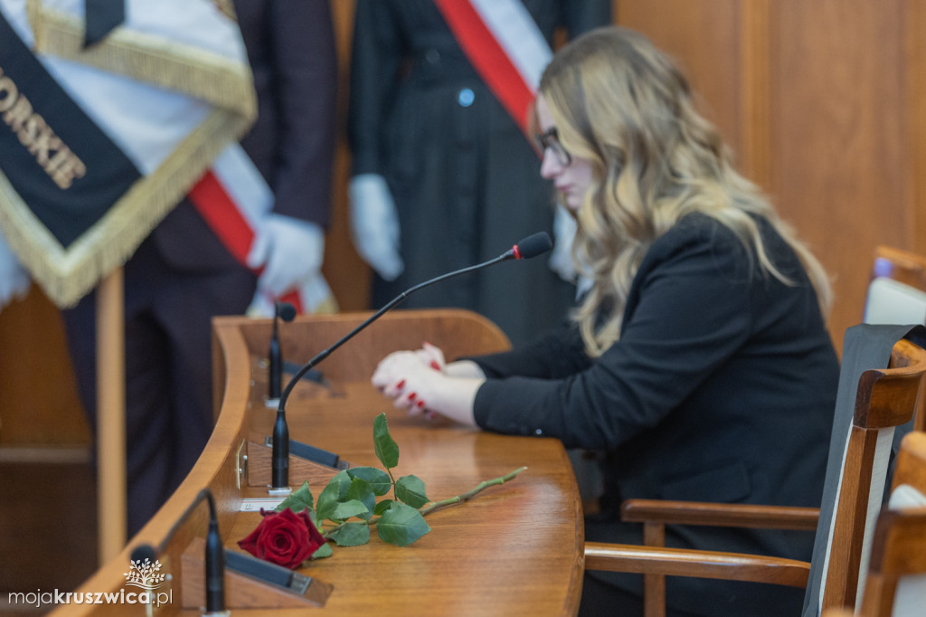 Sejmik i zarząd województwa pożegnali prof. Jacka Woźnego