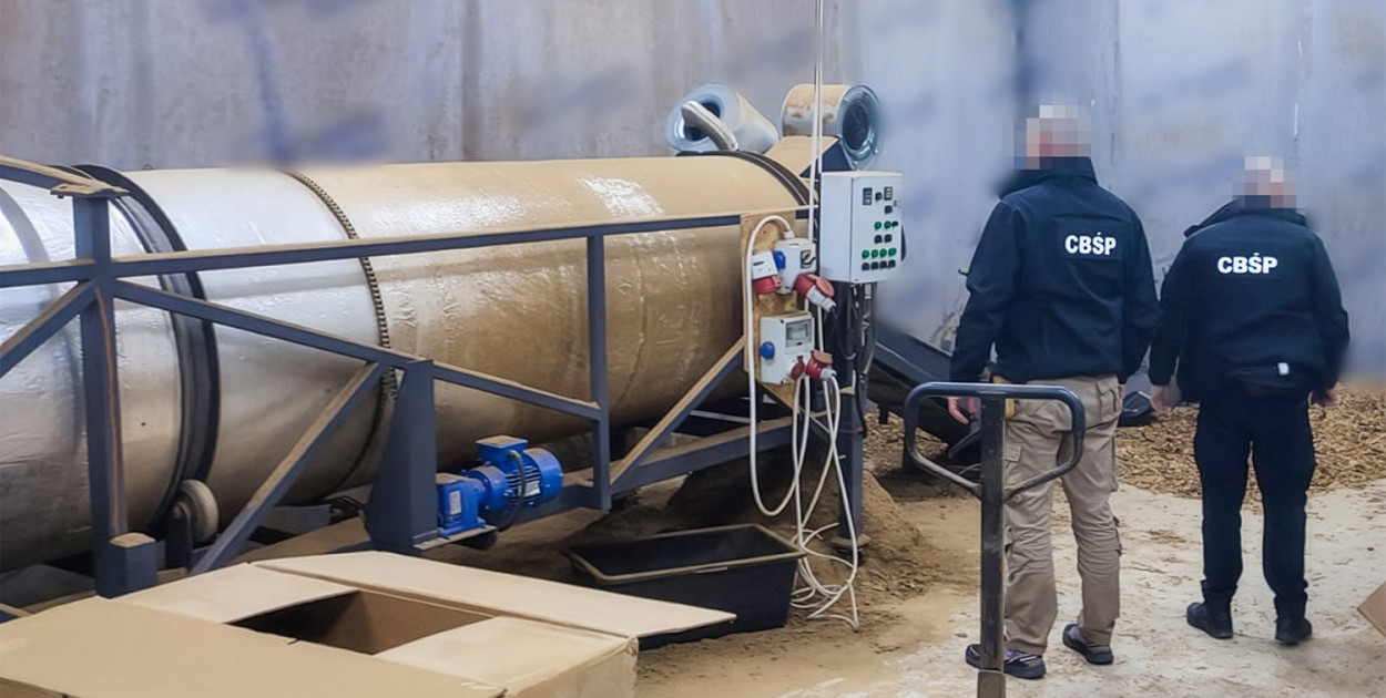 REGION: Wielka akcja CBŚP i KAS. 9 osób zatrzymanych