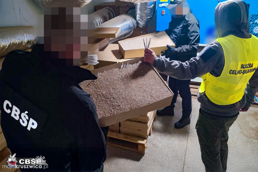 REGION: Wielka akcja CBŚP i KAS. 9 osób zatrzymanych