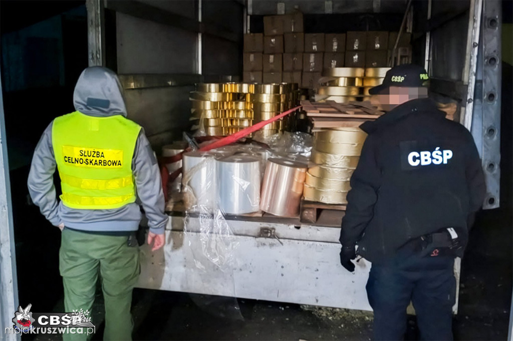 REGION: Wielka akcja CBŚP i KAS. 9 osób zatrzymanych