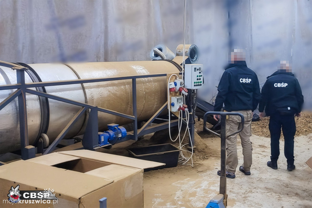 REGION: Wielka akcja CBŚP i KAS. 9 osób zatrzymanych