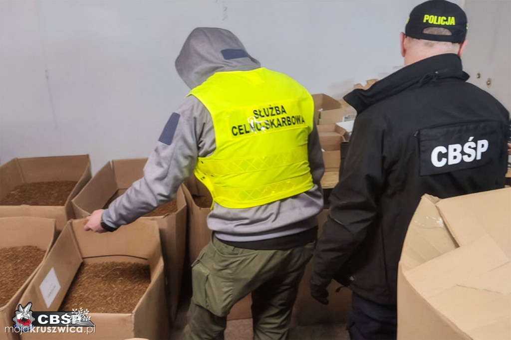 REGION: Wielka akcja CBŚP i KAS. 9 osób zatrzymanych