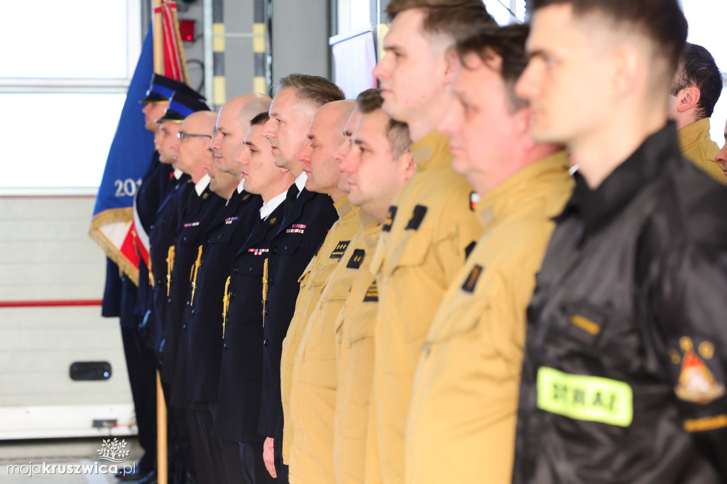 Tak żegnano komendanta PSP w Inowrocławiu [ZDJĘCIA]