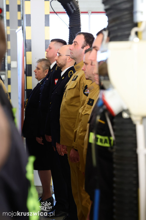 Tak żegnano komendanta PSP w Inowrocławiu [ZDJĘCIA]