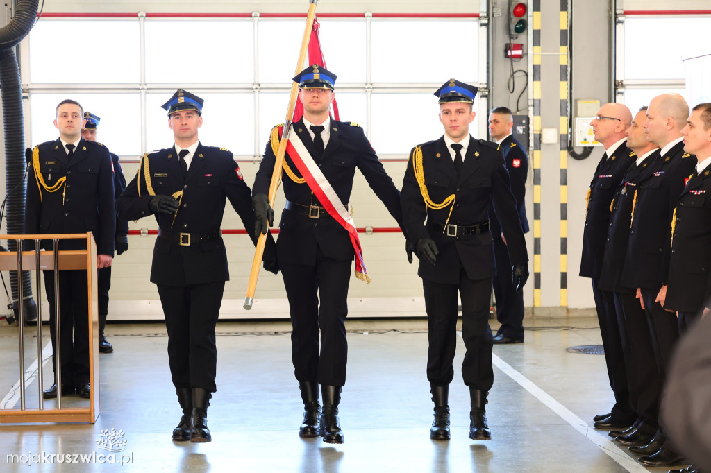 Tak żegnano komendanta PSP w Inowrocławiu [ZDJĘCIA]