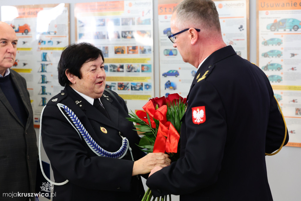 Tak żegnano komendanta PSP w Inowrocławiu [ZDJĘCIA]