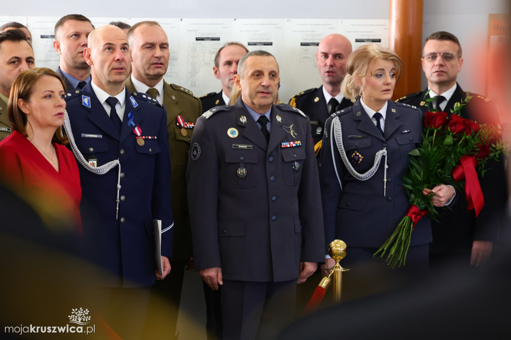 Tak żegnano komendanta PSP w Inowrocławiu [ZDJĘCIA]