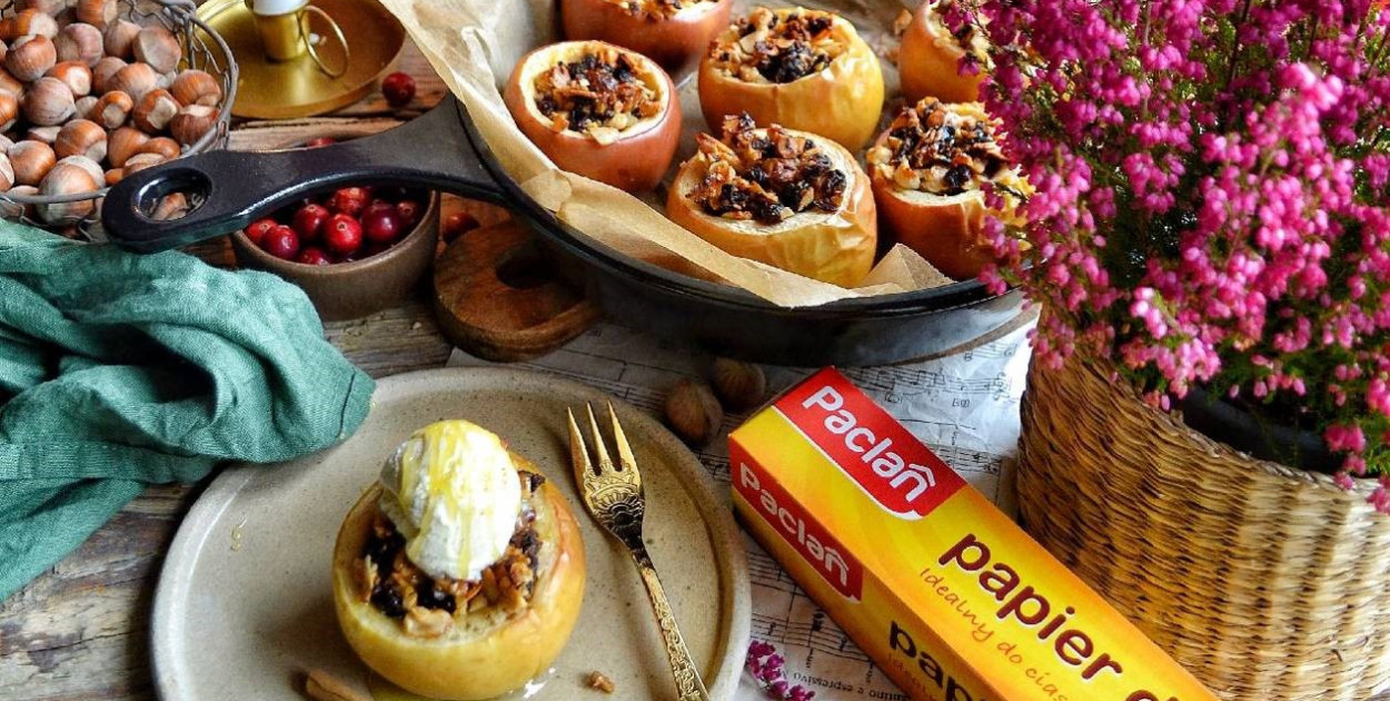 Gotuj z MojaKruszwica.pl: Zapiekane jabłka z miodem i bakaliami