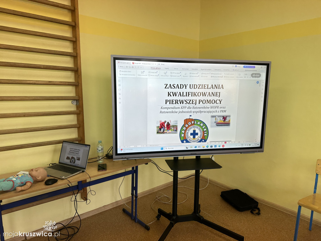 Szkolenie z zakresu pierwszej pomocy w Rusinowie [FOTO]