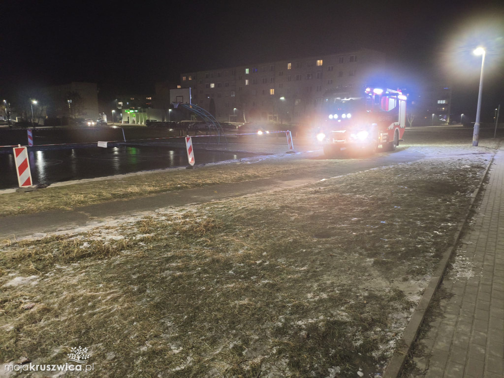 Tymczasowa ślizgawka na Osiedlu Zagople już jest!