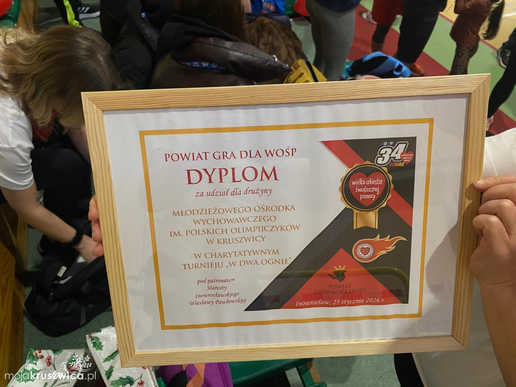 MOW Kruszwica też gra dla WOŚP [ZDJĘCIA]