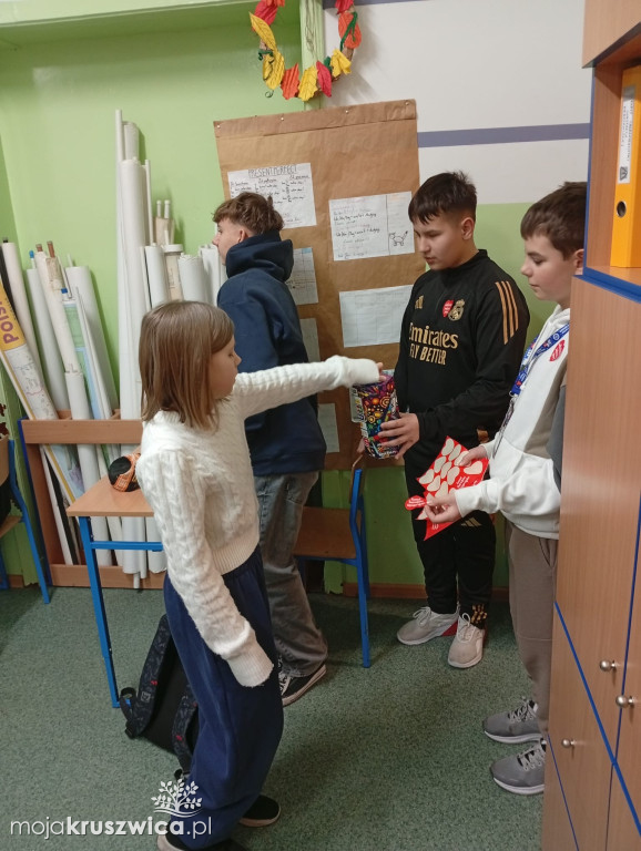 WOŚP 2026 w Rusinowie. Tak angażowali się uczniowie i pracownicy szkoły