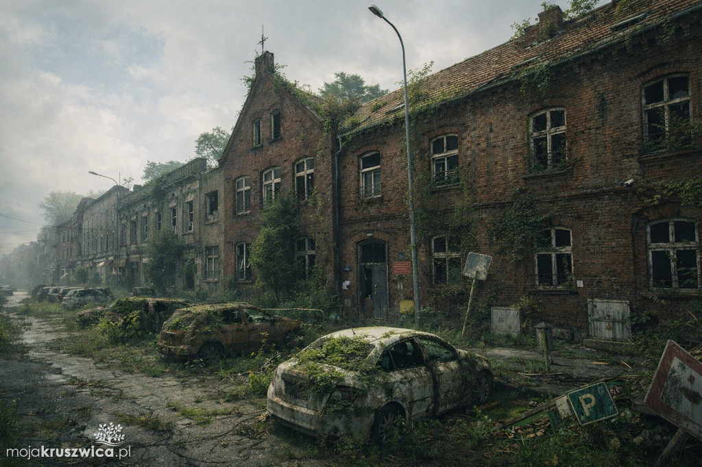 Kruszwica w 2101 wizja artystyczna