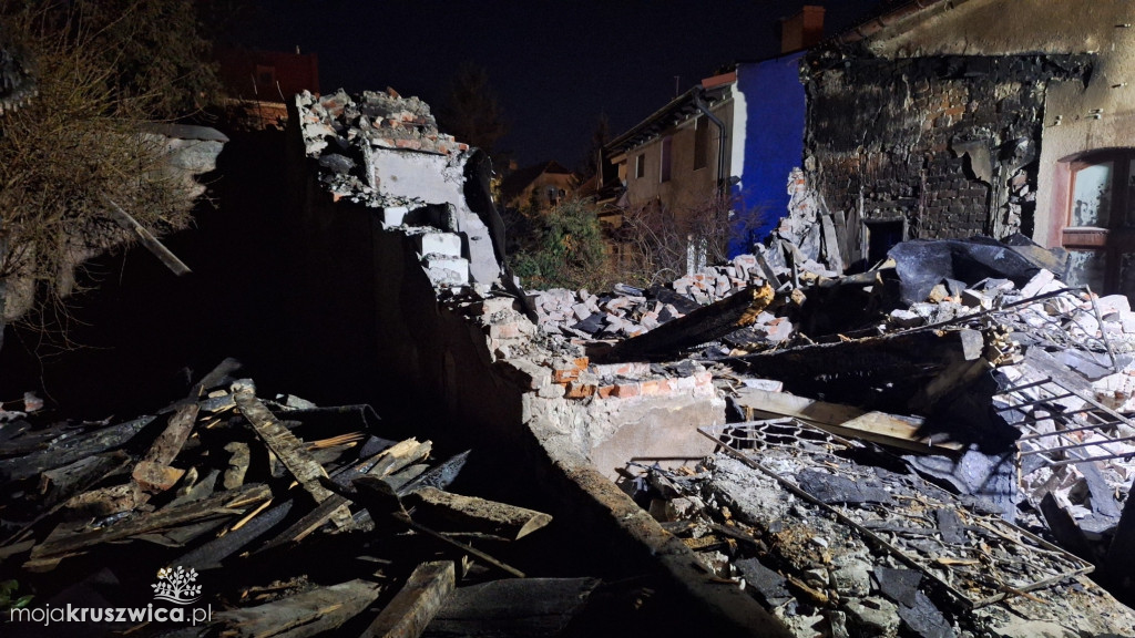 Pracowita interwencja dla strażaków. Pomagali mieszkańcy