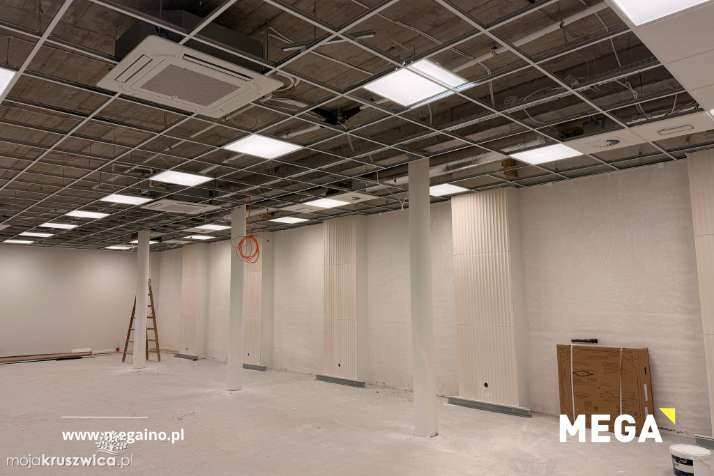 Prace wykończeniowe w nowym budynku CKiS \