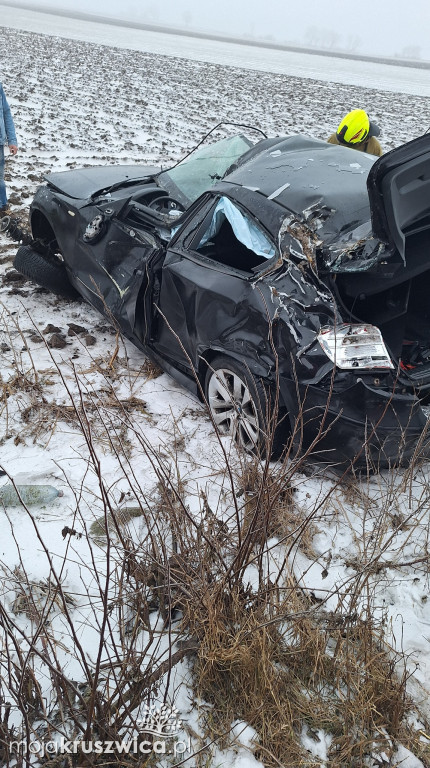 BMW dachowało pod Kruszwicą