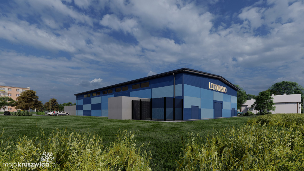 Nowe informacje dotyczące planowanego lodowiska w Kruszwicy [WIZUALIZACJE]