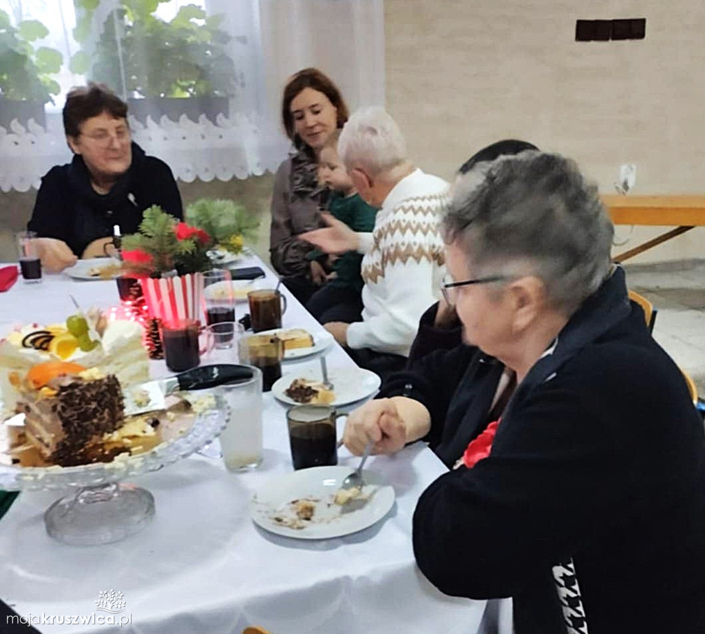 Noworoczne spotkanie mieszkańców w Ostrówku nad Gopłem