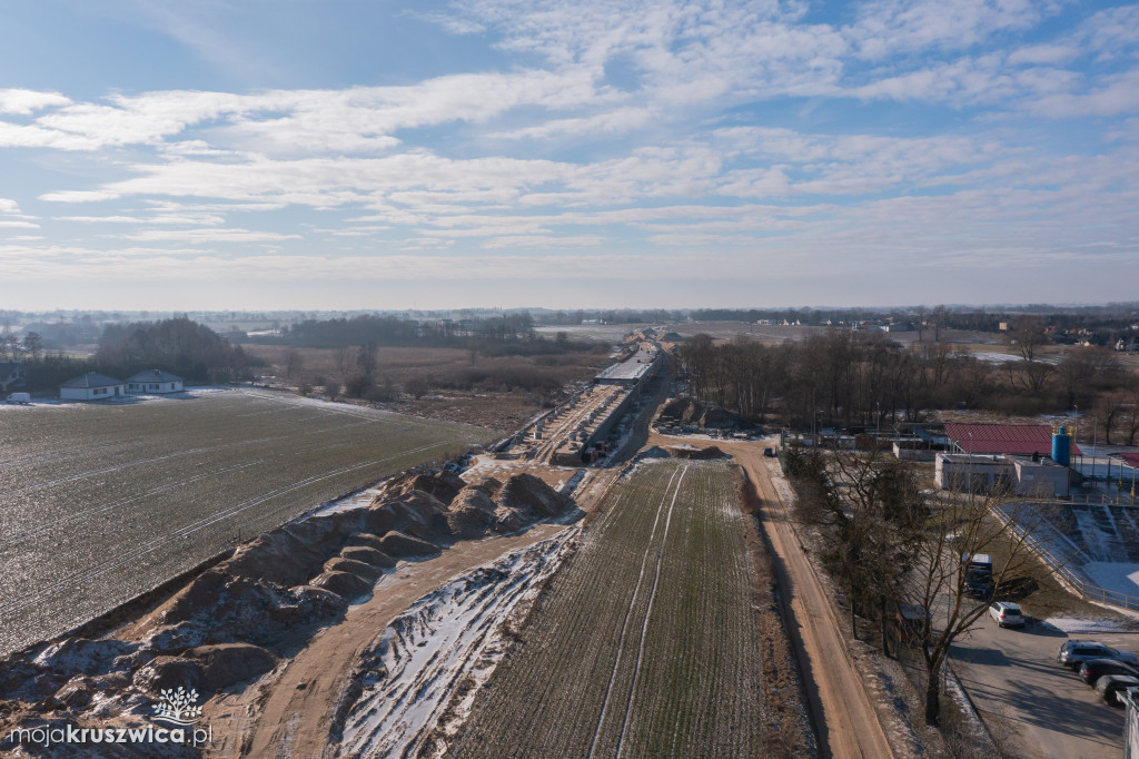 Regionalny program budowy obwodnic. W Mogilnie 70% prac wykonane