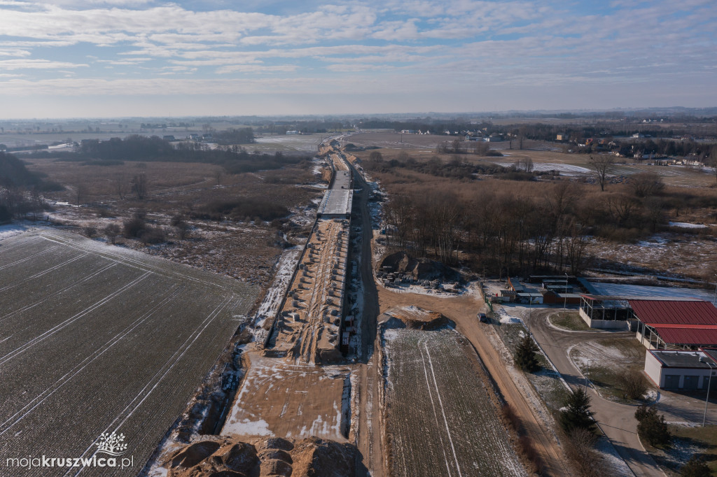 Regionalny program budowy obwodnic. W Mogilnie 70% prac wykonane
