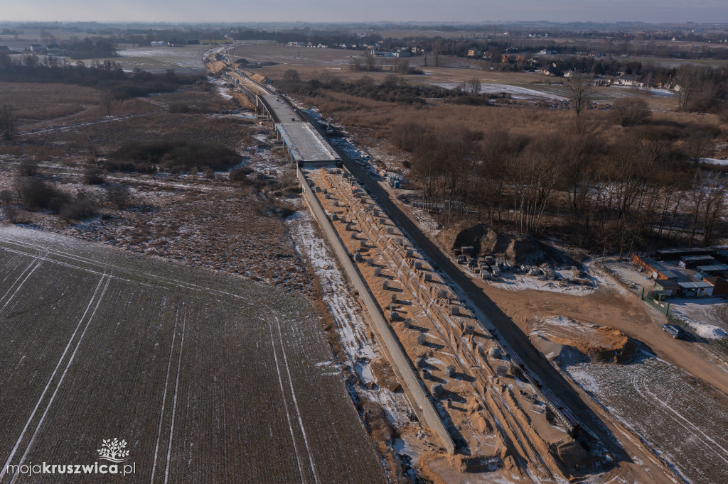 Regionalny program budowy obwodnic. W Mogilnie 70% prac wykonane