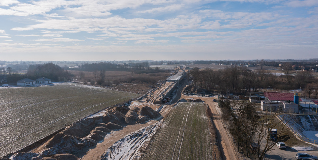 Regionalny program budowy obwodnic. W Mogilnie 70% prac wykonane