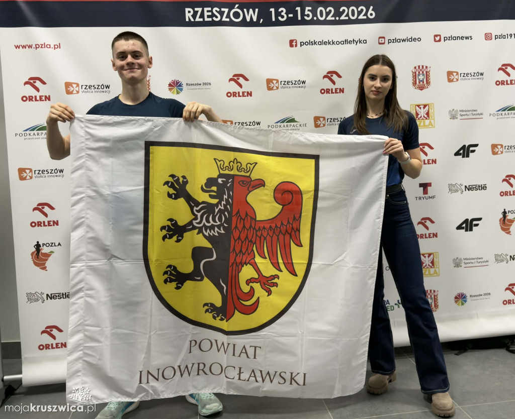 Lekkoatleci z powiatu rywalizowali w Halowych Mistrzostwach Polski