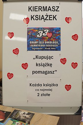 Kiermasz książek w bibliotece na rzecz WOŚP-4821