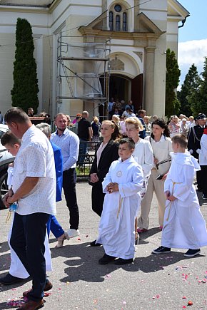 Boże Ciało w Polanowicach - wspomnienie TvK Polanowice-5466