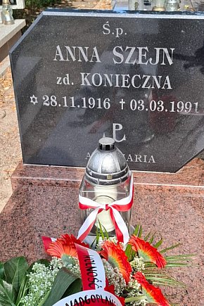 Anna Szejn - grób uczestniczki Powstania Warszawskiego-5582