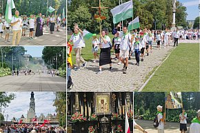 Pielgrzymi z Kruszwicy dotarli na Jasną Górę [zdjęcia]-5602