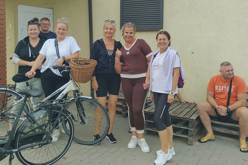 Dni Kobylnik: Popołudniu ruszył rajd rowerowy z udziałem mieszkańców [FOTO]