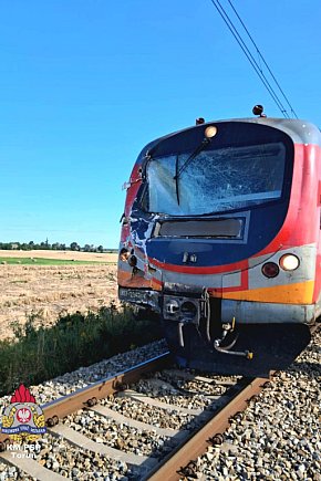 REGION: Śmiertelny wypadek na przejeździe kolejowym. Pociąg uderzył w kampera-5650