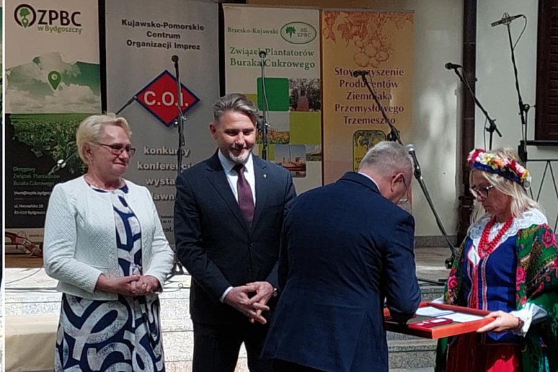 Piotr Jackowski i Aleksander Burzyński nagrodzeni honorową odznaką