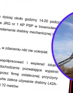 Producent drabiny  wydał swoje oświadczenie. Jak tłumaczy incydent?-22722