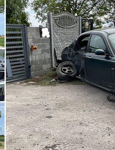 W Giżewie doszło do zderzenia dwóch samochodów osobowych-32397