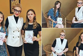 Maja Adamczyk i Julia Jakubowska wyróżnione w ogólnopolskim konkursie literackim-32648