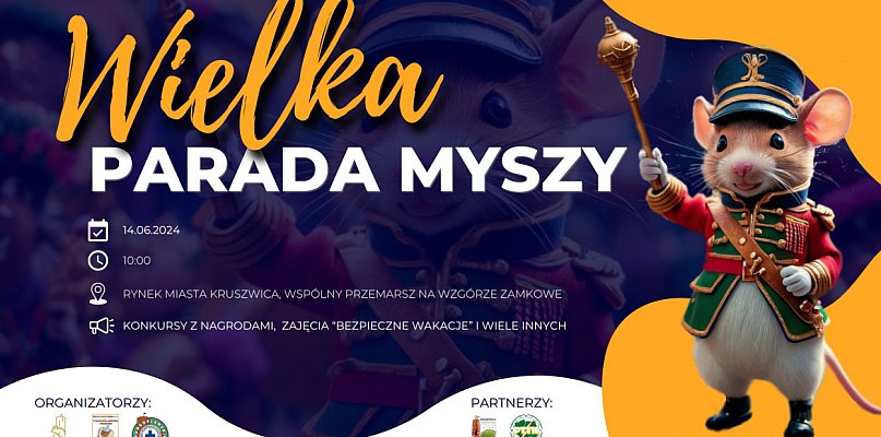  W Kruszwicy odbędzie się Wielka Parada Myszy. Powstała okolicznościowa piosenka - 32749