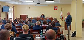 Sesja rady miejskiej w Kruszwicy. 