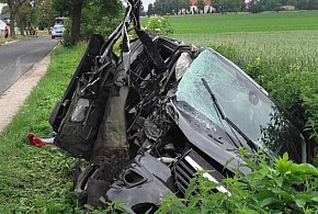  Wypadek pod Kruszwicą. Policja ustala okoliczności zdarzenia-32945