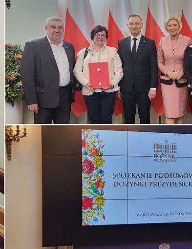 Przedstawiciele Fundacji Polskiej Białej Gęsi spotkali się z Prezydentem RP-37096