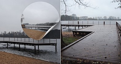 Tak wyglądają wyremontowane pomosty na tzw. Dzikiej Plaży-37341