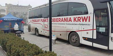 W Kruszwicy trwa mobilna akcja honorowego poboru krwi-39016