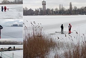 Nadgoplańskie WOPR Kruszwica apeluje o rozwagę na lodzie-39689