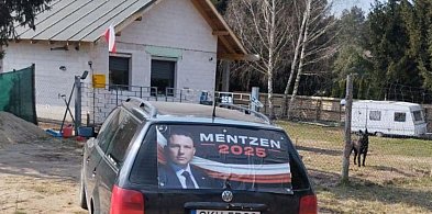 Konfederacja w regionie: Spalone samochody wolontariusza kampanii Mentzen2025-42139